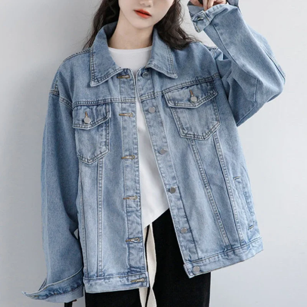 Oversized Vintage Denim Jacket